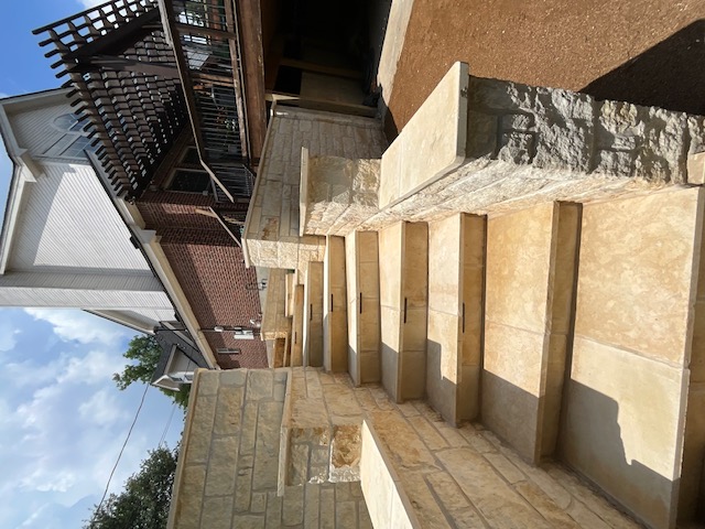 concrete staircase installation